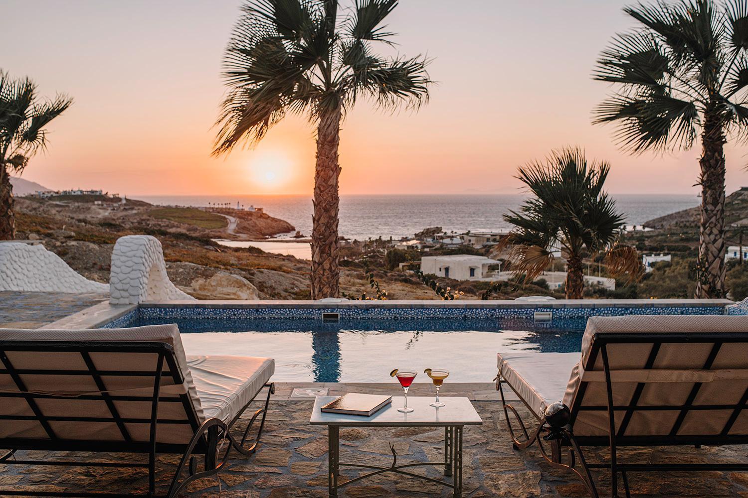 Agalia Luxury Suites Koumpara Buitenkant foto