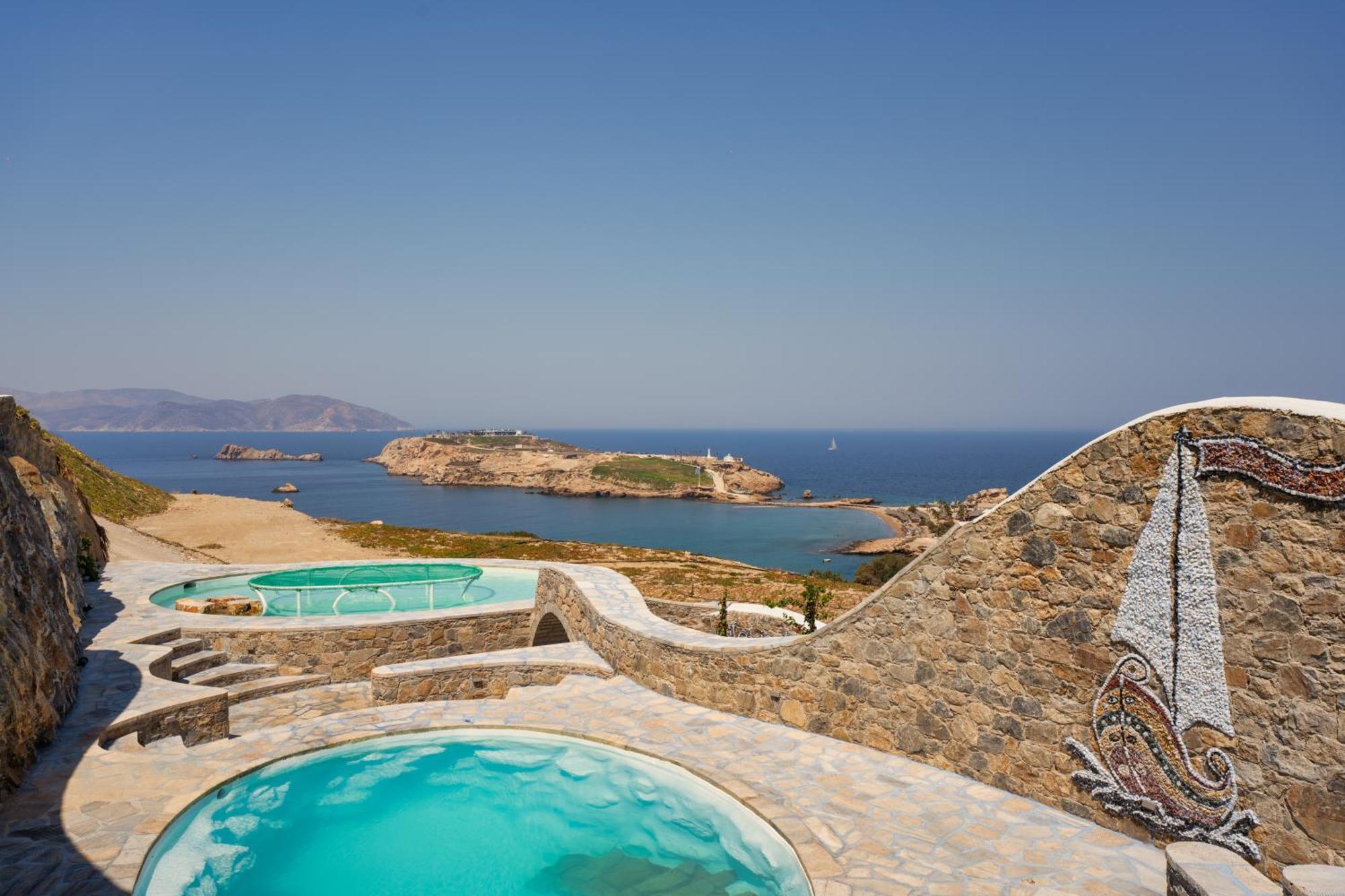 Agalia Luxury Suites Koumpara Buitenkant foto