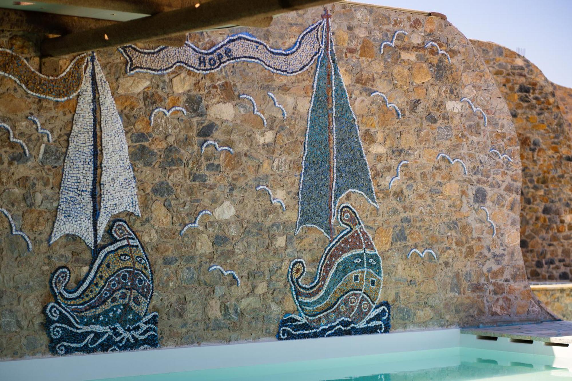 Agalia Luxury Suites Koumpara Buitenkant foto