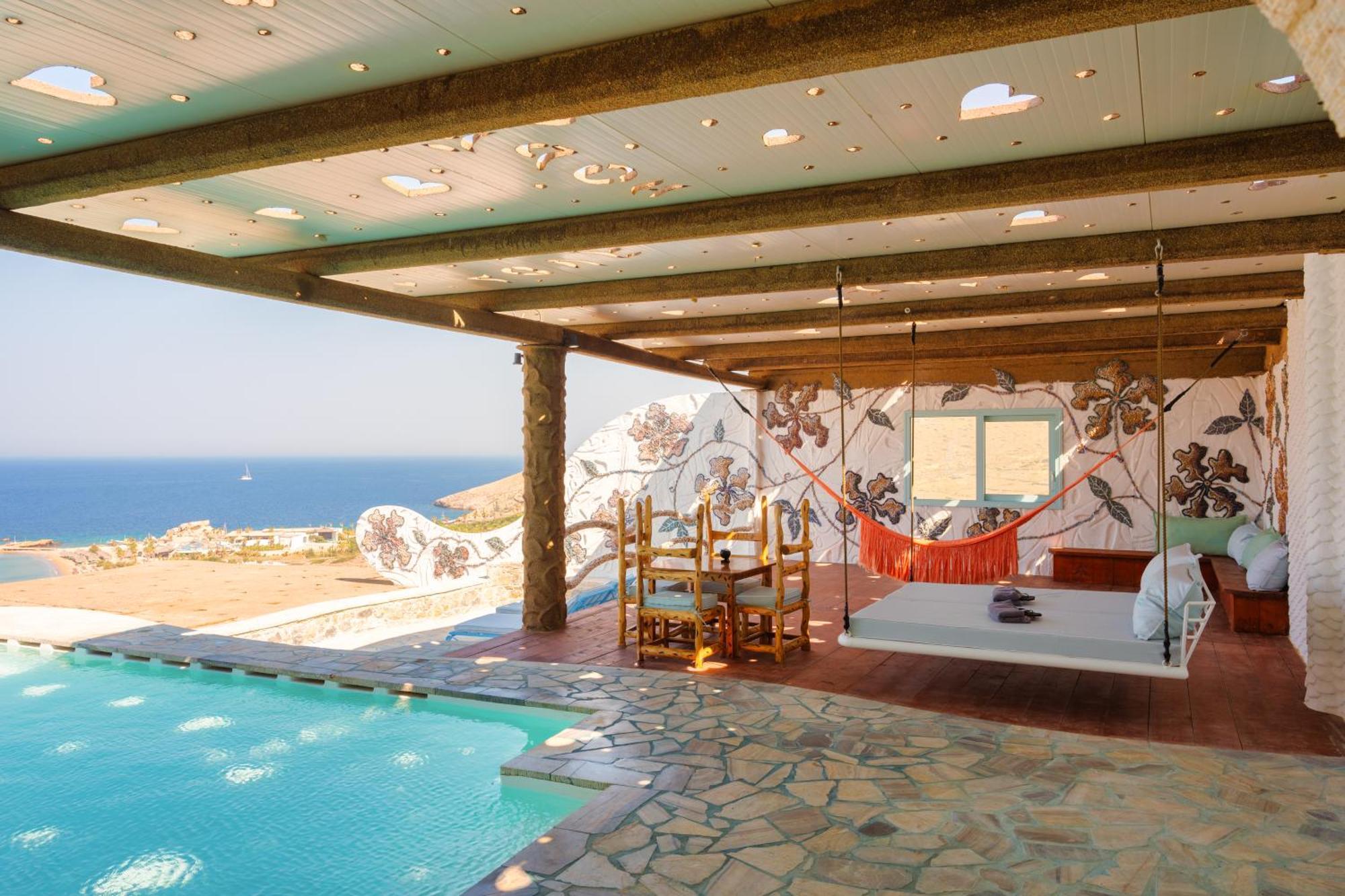 Agalia Luxury Suites Koumpara Buitenkant foto