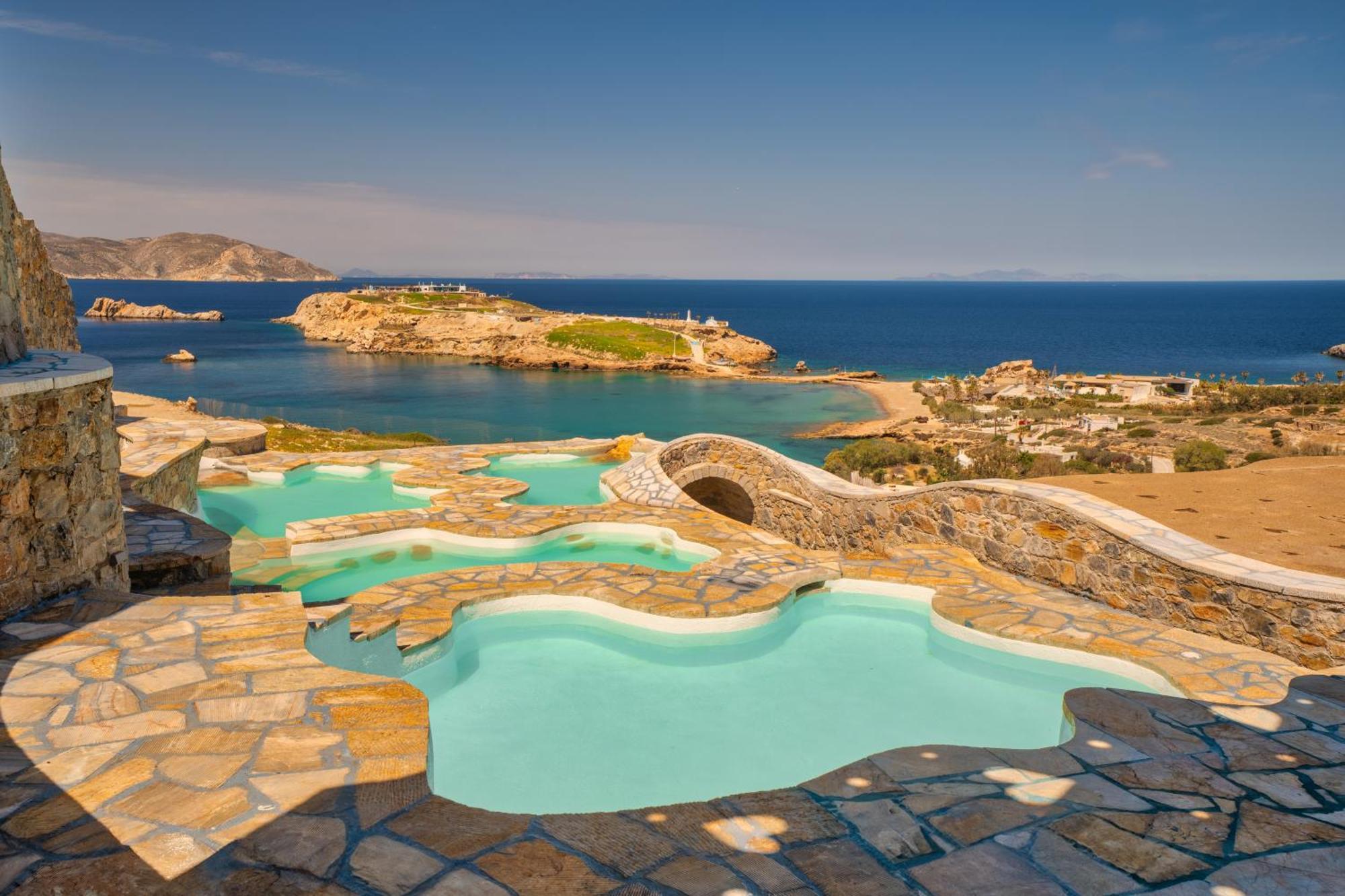 Agalia Luxury Suites Koumpara Buitenkant foto