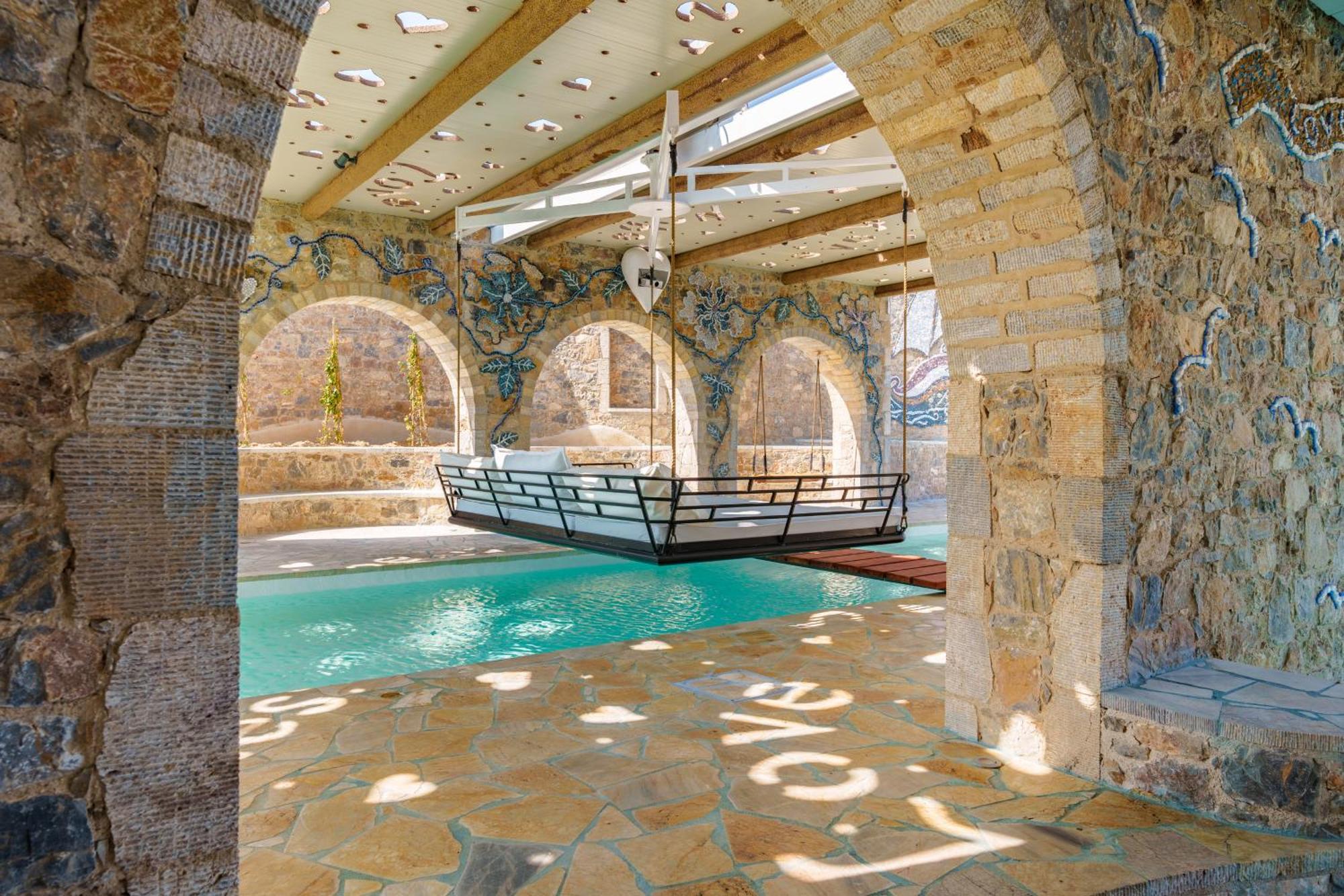 Agalia Luxury Suites Koumpara Buitenkant foto